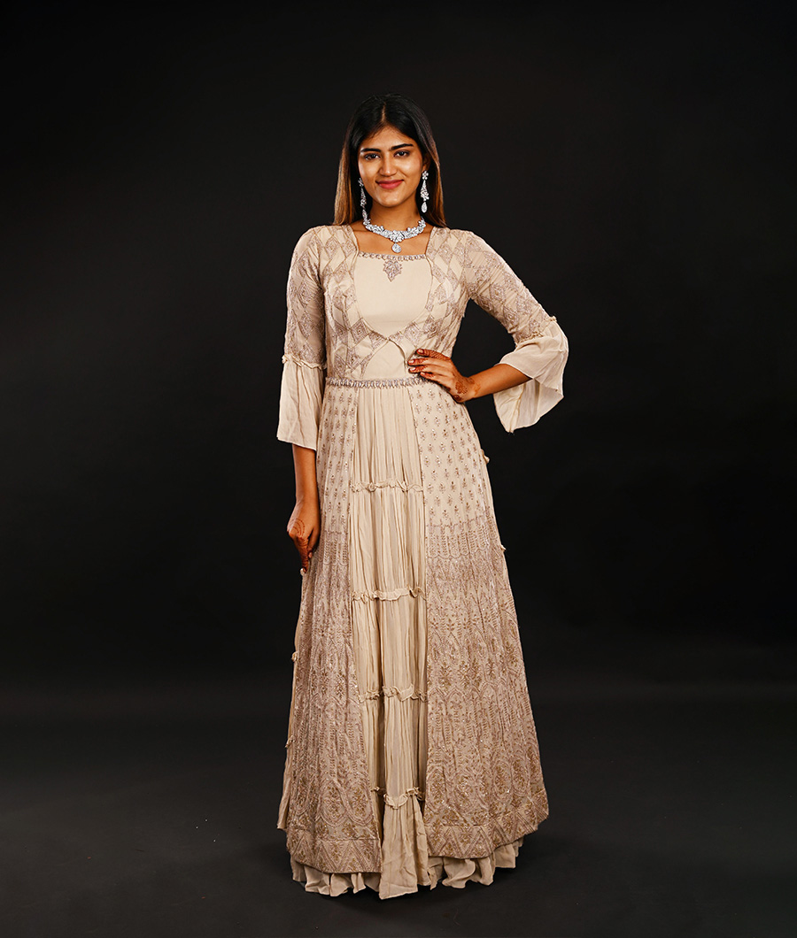 Page 3 | Green - Dresses - Indo Western Dresses: Buy Latest Indo Western  Clothing Online | Utsav Fashion