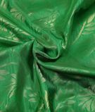 Malachite Color Green Soft Silk Saree2