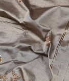 Grey Pure Handloom Cotton Saree2