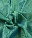 Sea Green Banaras Kora Muslin Saree2
