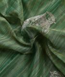 Forest Green Tissue Chanderi Saree2