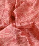 Peach Pink Digital Printed Tussar Saree2