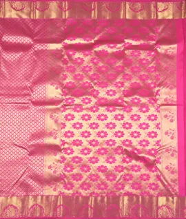 Rani Pink Pure Kanjivaram Silk Sarees2