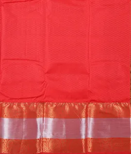 Olive Green With Maroon Border  Pure Kanjivaram Silk Saree4
