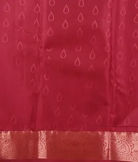 Lavender With Maroon Antique Zari  Pure Kanjivaram Silk Saree4