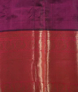 Magenta With Pink  Pure Kuppadam Silk Saree4