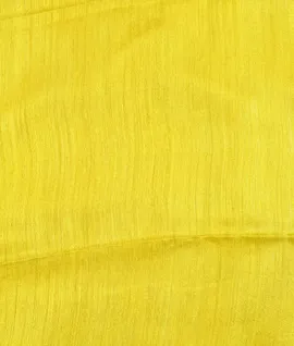Yellow Pure Matka Woven  Saree4