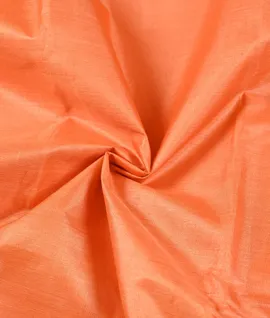 Orange Banarasi Tussar Woven Saree3