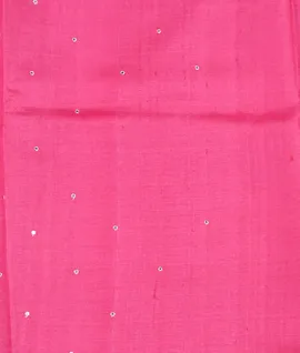 Pink Embroidery Tussar  Designer Saree4