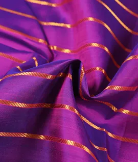 Purple With Pink Kanjivaram  Silks Saree3