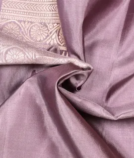 Pure Handloom Soft Silk Saree Onion Pink With Magenta Border3