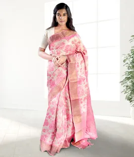 Rich Textures And Timeless Designs Pure Handloom Desi Tussar Saree1