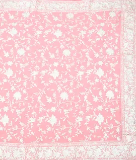 Manam Pure Fancy Saree - Baby Pink2