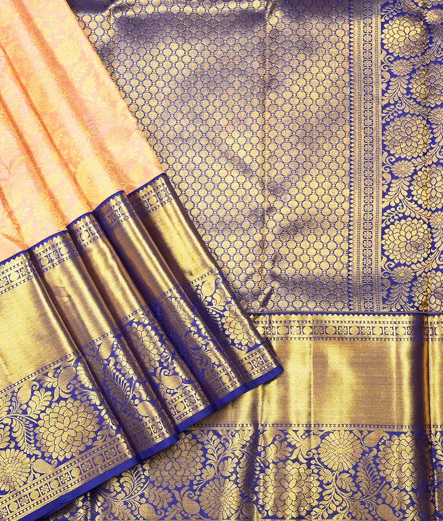 Sandal Gadwal Silk Saree