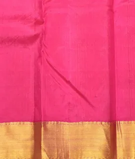 Manam Pure Silk Saree Rani Pink4