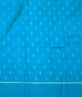 Pure Handloom Silk  With Ikkat Floral Digital Prints Saree7