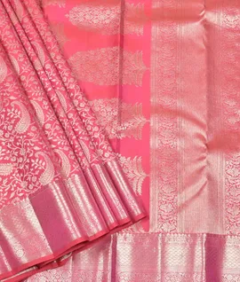 Manam Pure Handloom Silk Saree - Punch1