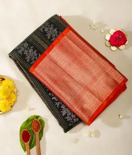 pure-kanjivaram-silk-saree-green-contrast-orange-pallu-and-border-278238-e