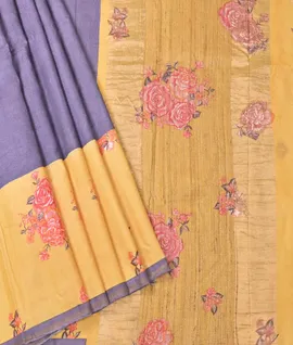 pure-handloom-desi-tussar-silk-saree-grey-with-yellow-border-284557-a