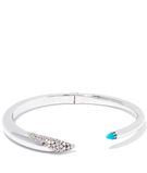 White Gold and Feroza Bangle 1