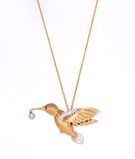 Yellow Gold and Diamonds Necklace1