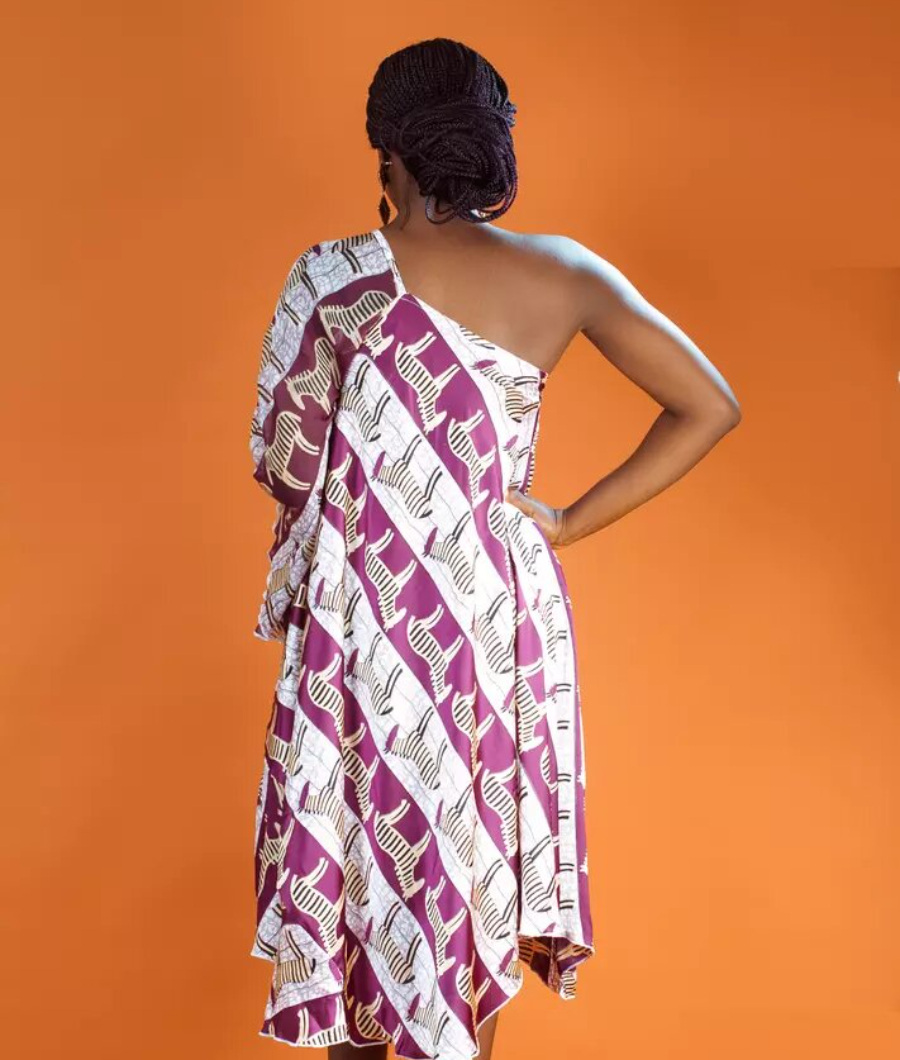 Nafi Silk Flare Dress2