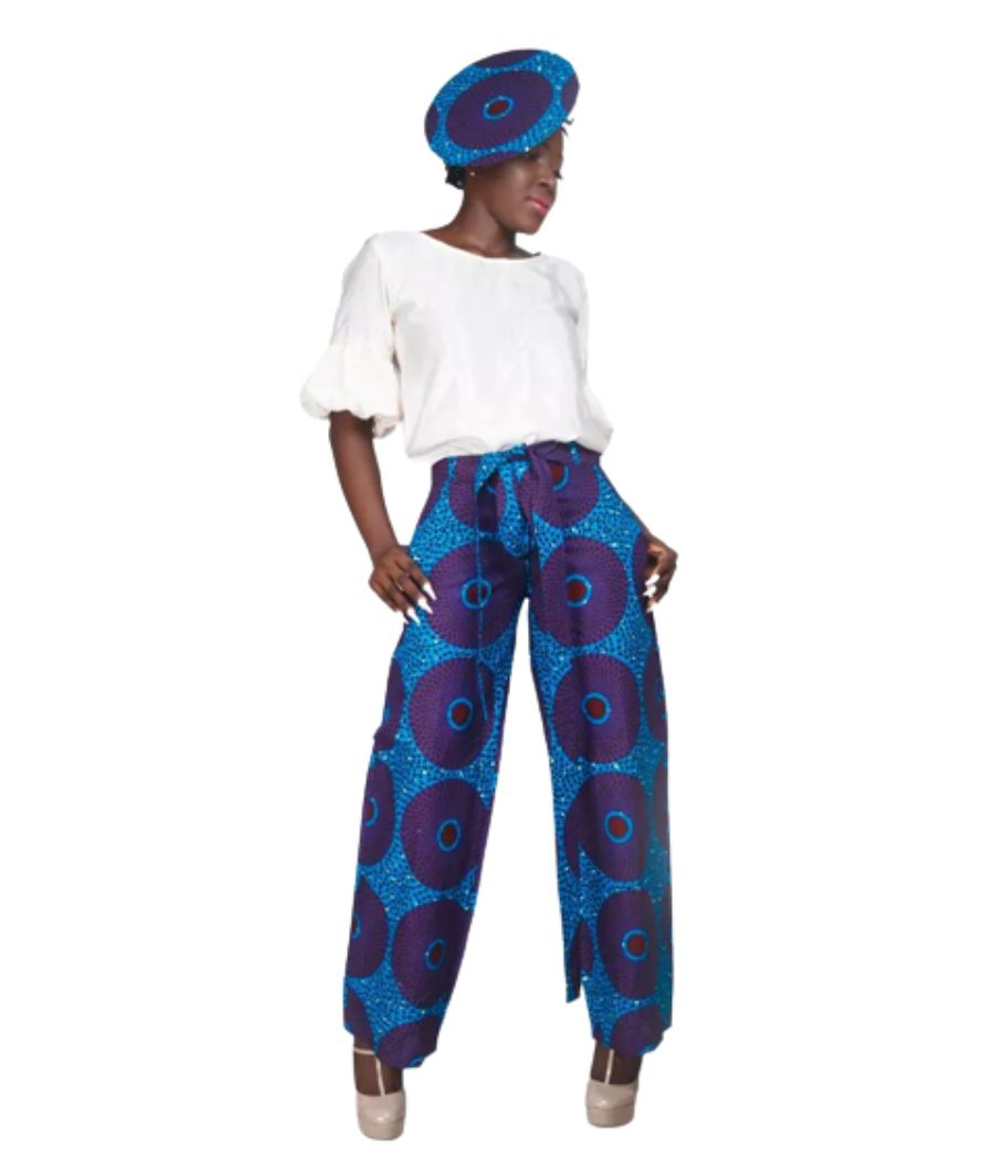 Anika AfricanPrint Paparazzo Pants1