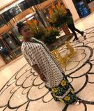 Milan AfricanPrint Kaftan Dress2