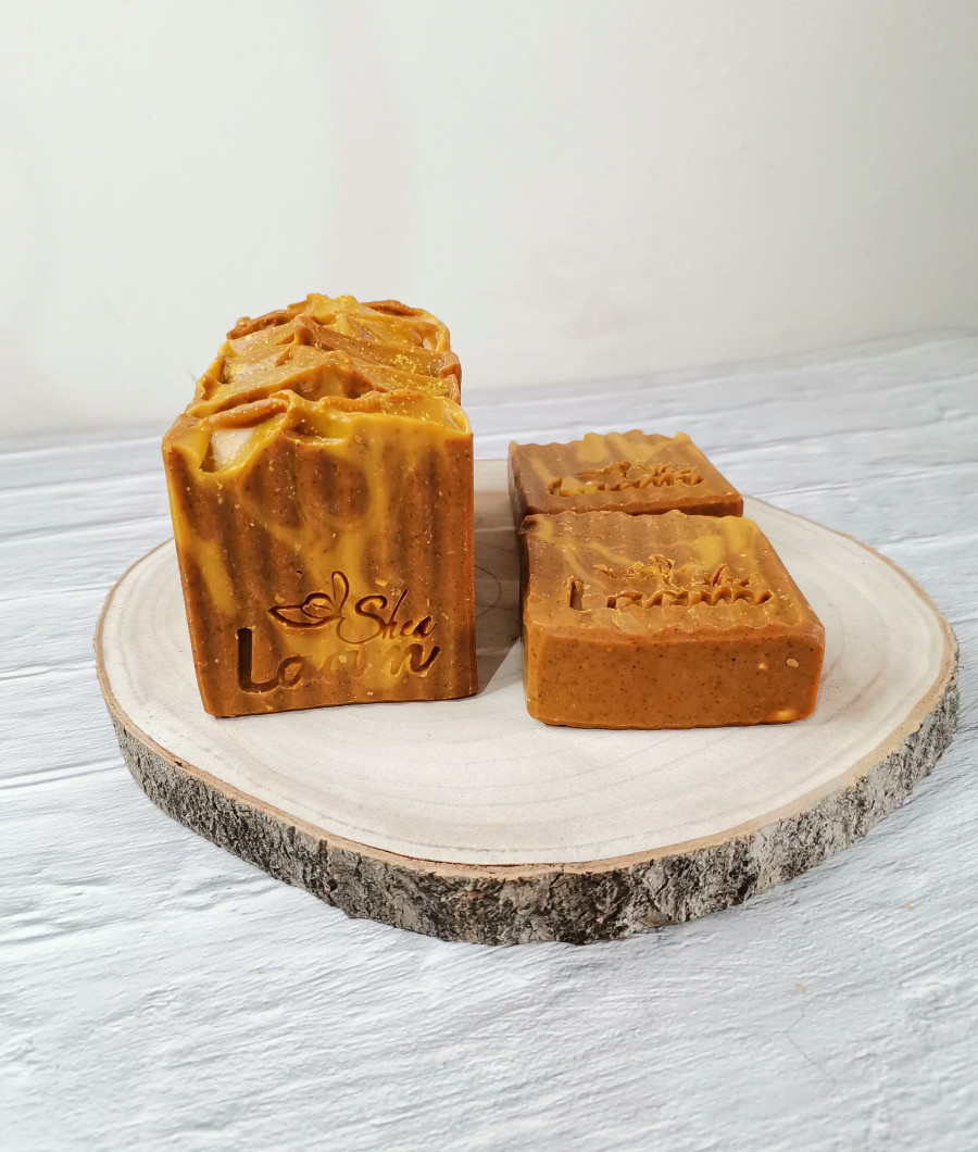 Carrot and Turmeric Shea Butter Bar Soap – 119g1