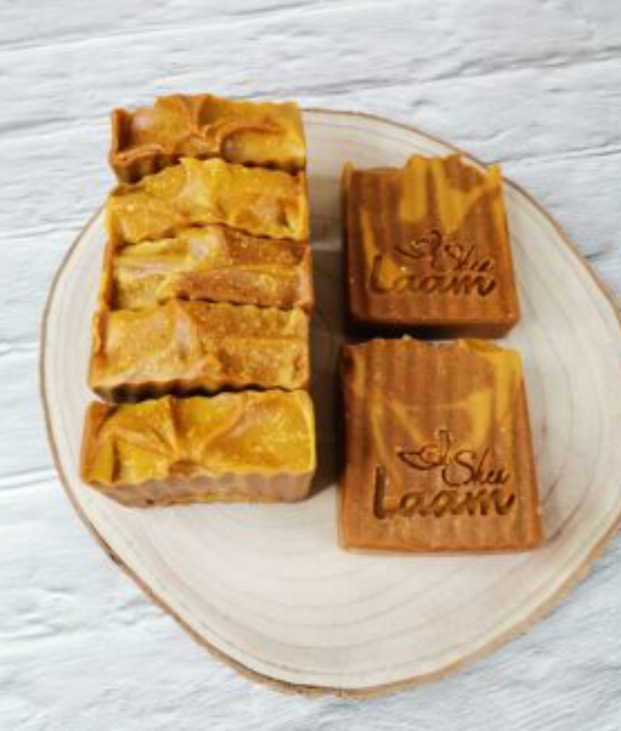 Carrot and Turmeric Shea Butter Bar Soap – 119g2