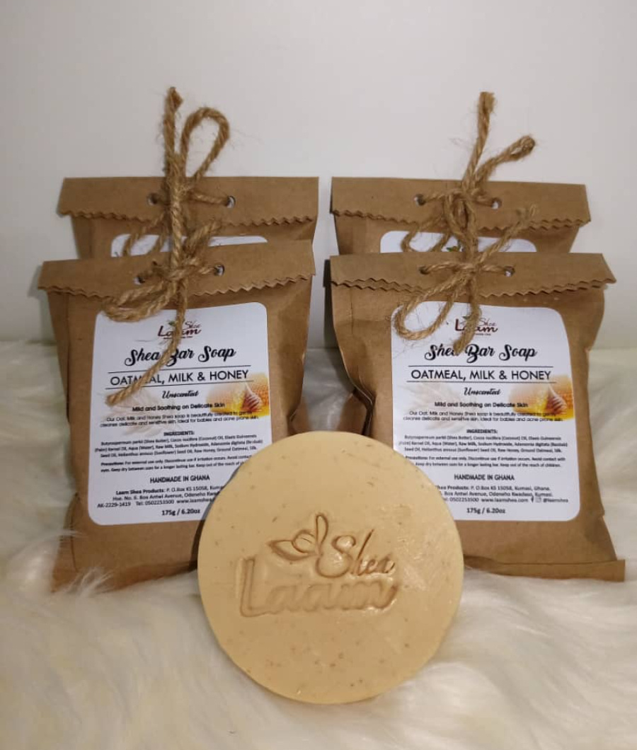 Oat Milk and Honey Shea Bar Soap1