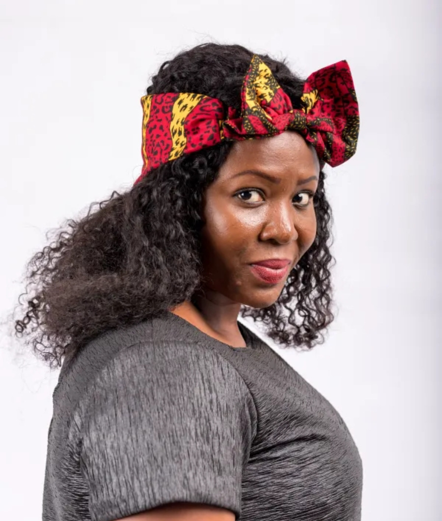 Mma Ankara Front Bow Headband1