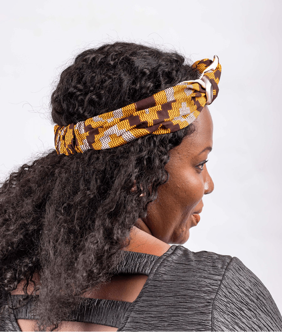 Lantaa Kente Front Twisted Turban2