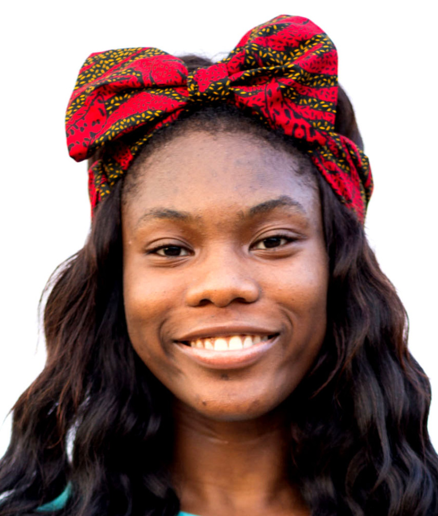 Mma Ankara Front Bow Headband1