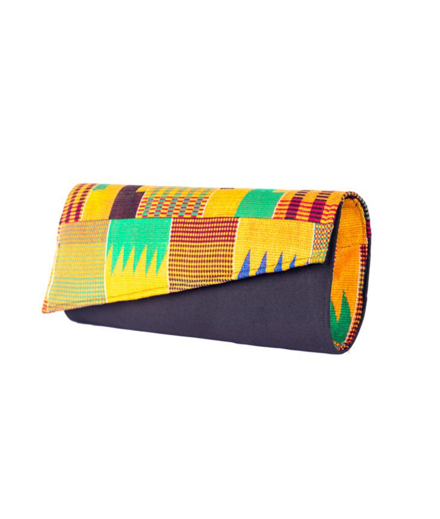 Kente Clutch2