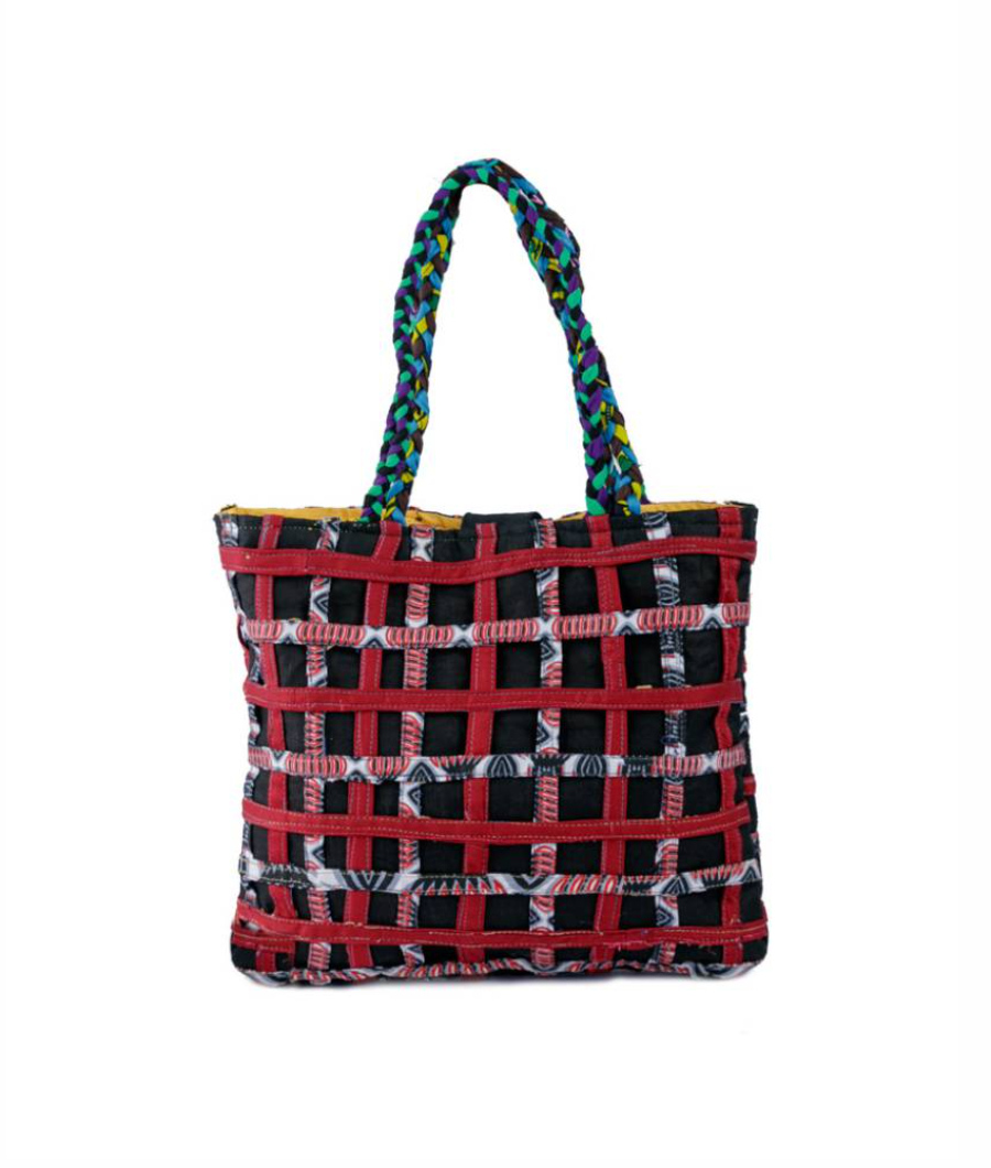 Multicolor Wax Print Bag2