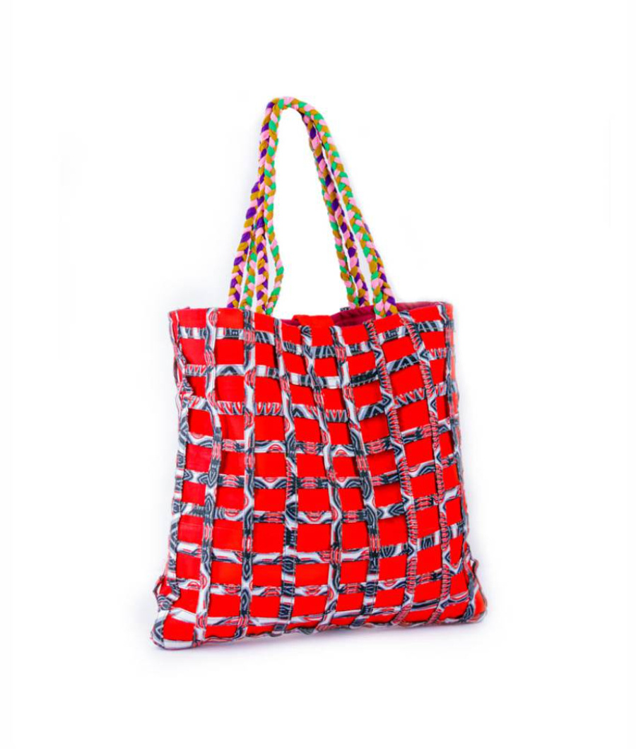 Multicolor Wax Print Bag2