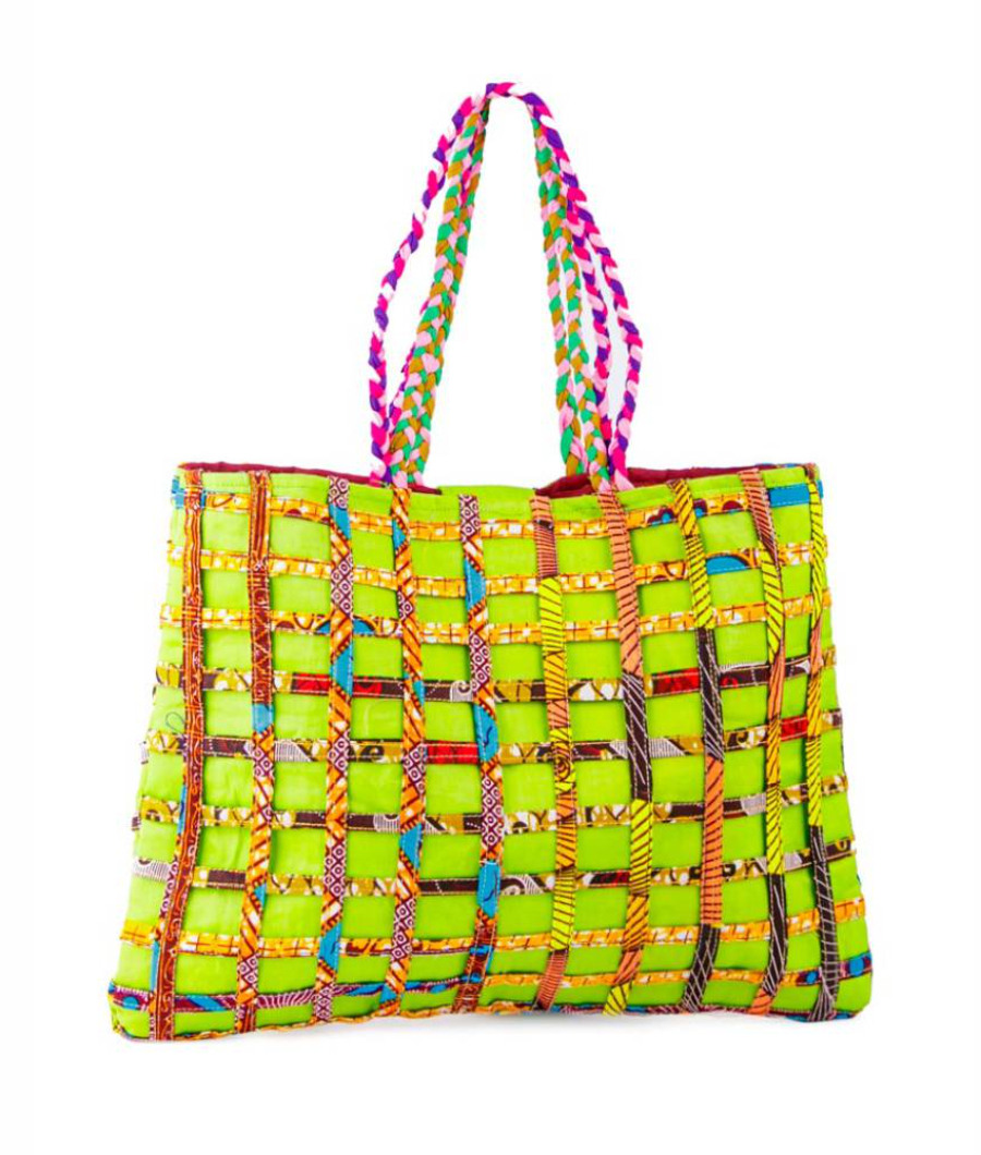 Multicolor Wax Print Bag2