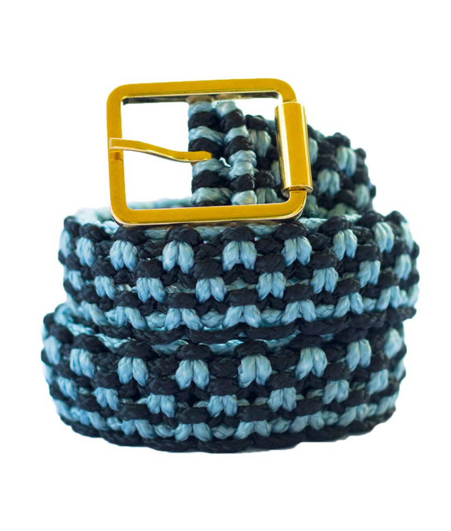 Women Belt – Black & Ash1