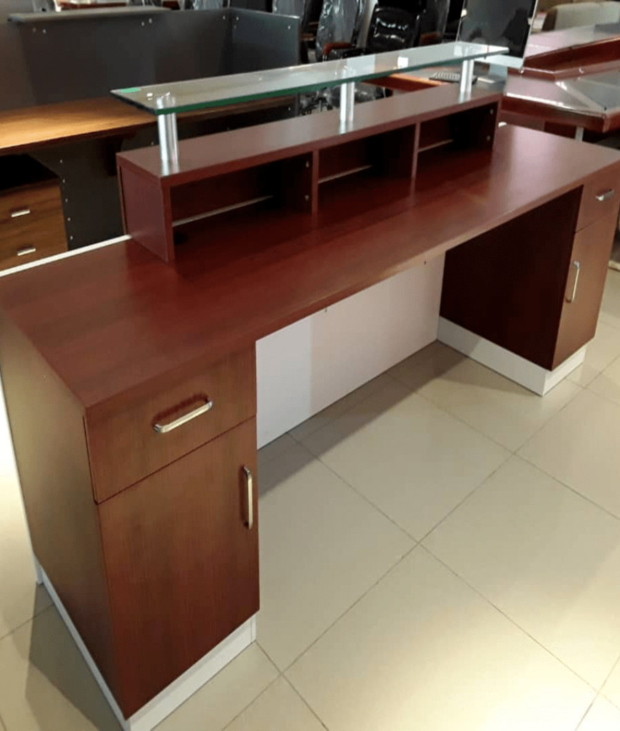 2.4M RECEPTION DESK-A0222