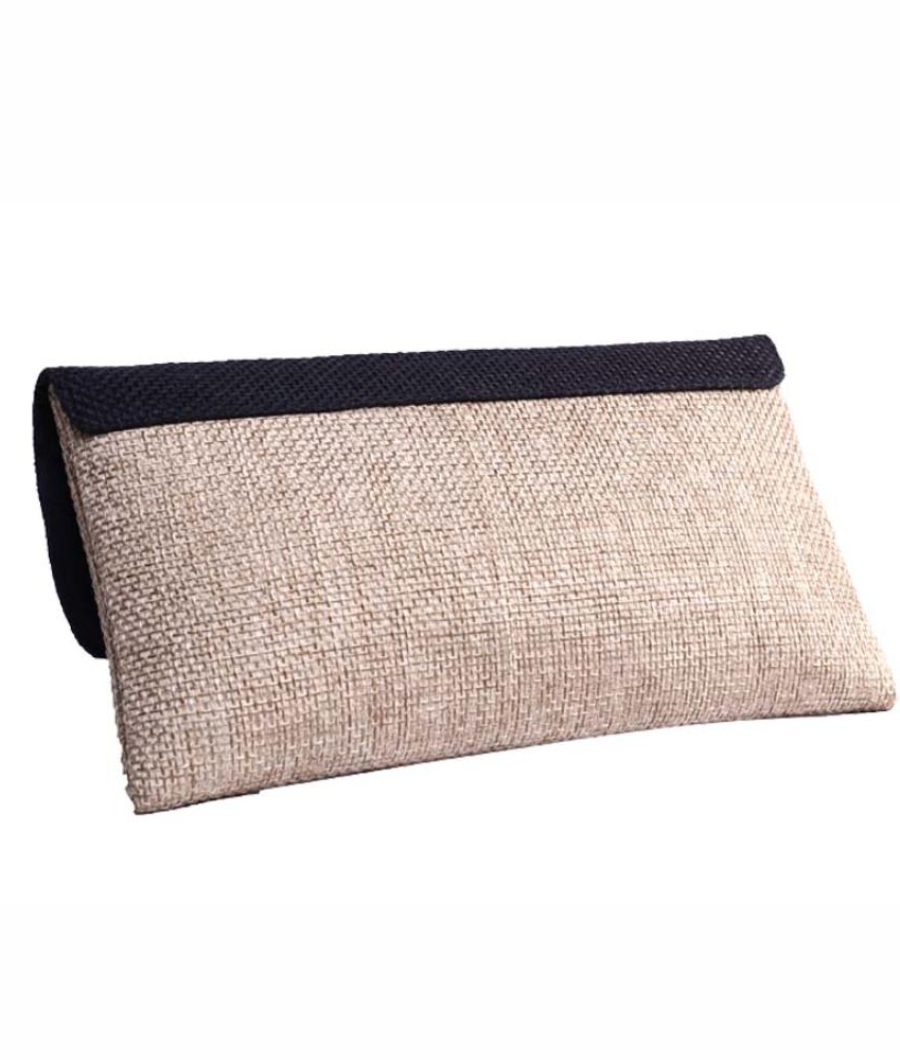 ZYP Jute Maasai Beaded Clutch Bag2