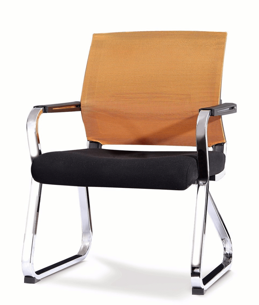 BOW LEG MESH VISITORS CHAIR-J096C2