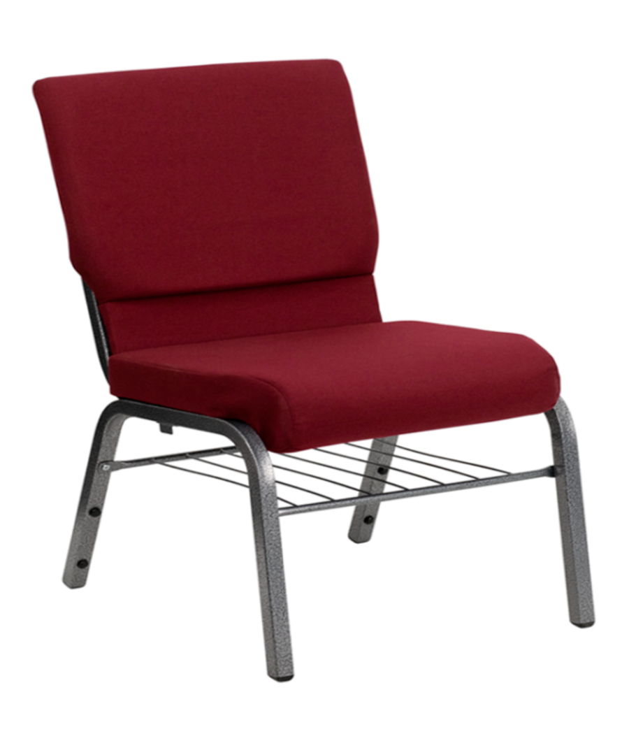 CHURCH CHAIR WITH BOOK RACK1