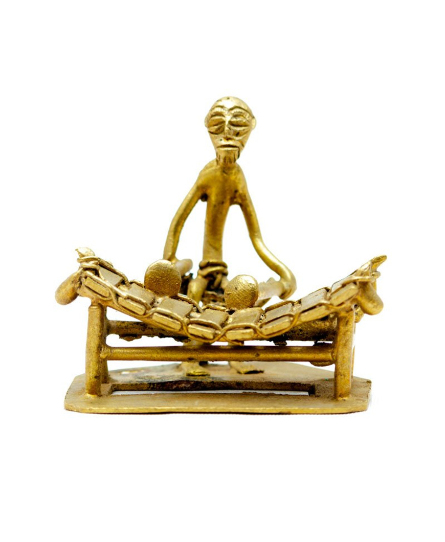 Brass Xylophone Player – Large1