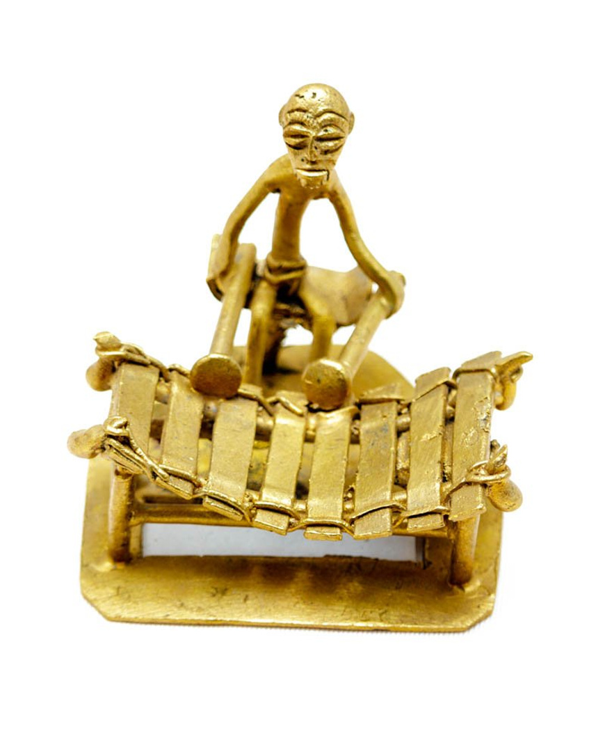 Brass Xylophone Player – Large2