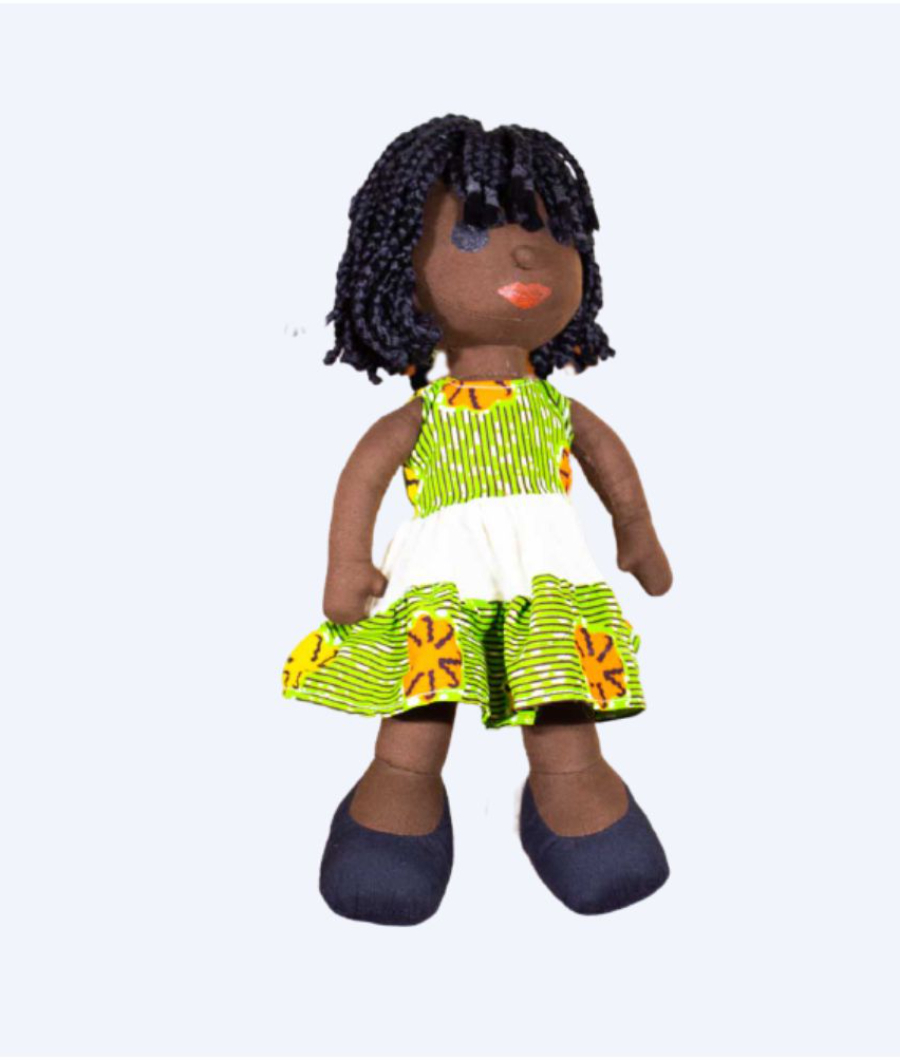 MBA Beautiful Baby Girl Doll (Green)1