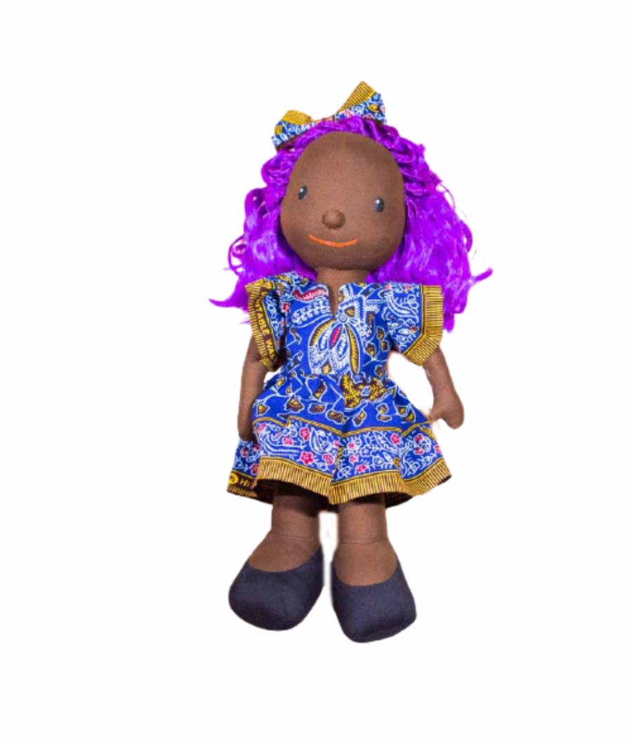 MBA Cute Girl (Violet) Doll1