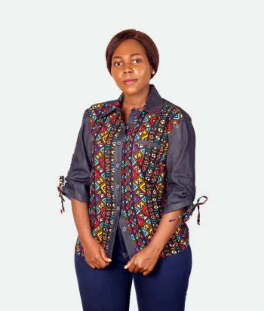 Ladies Buttom Shirt1