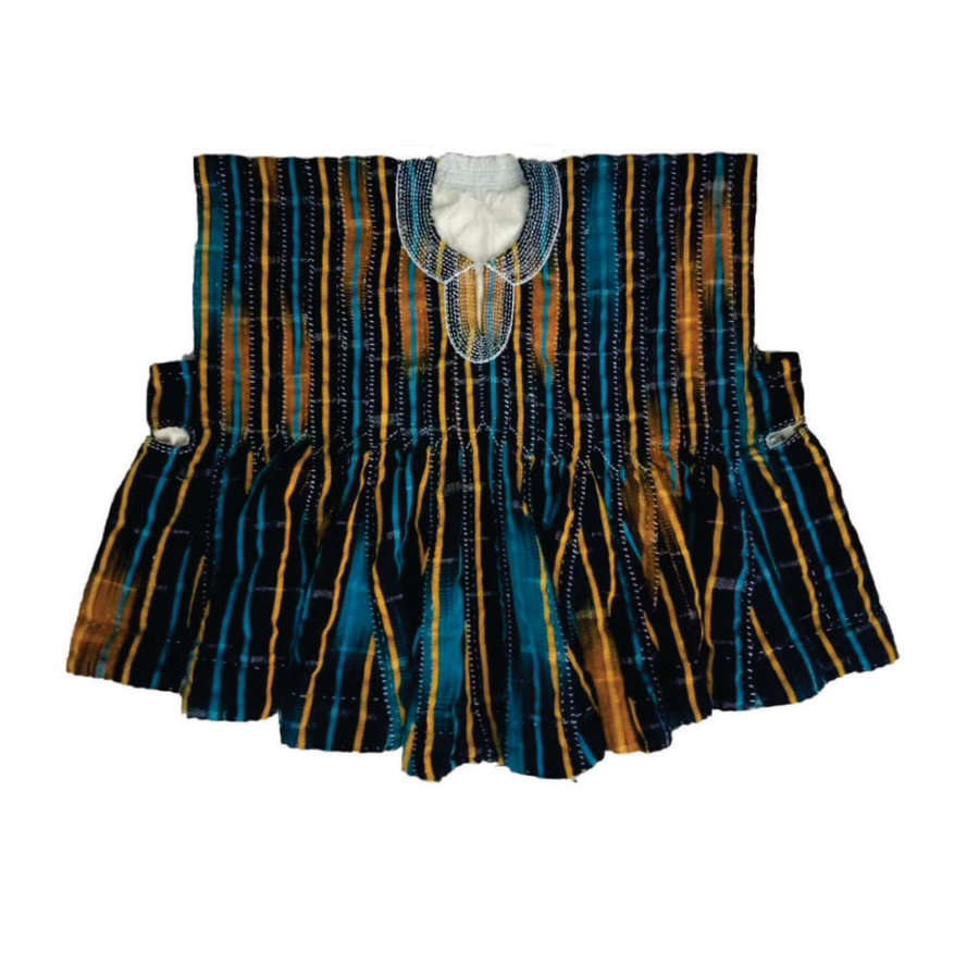 Danseche 100% Cotton Northern Smock Mulitcolor Sleeveless1