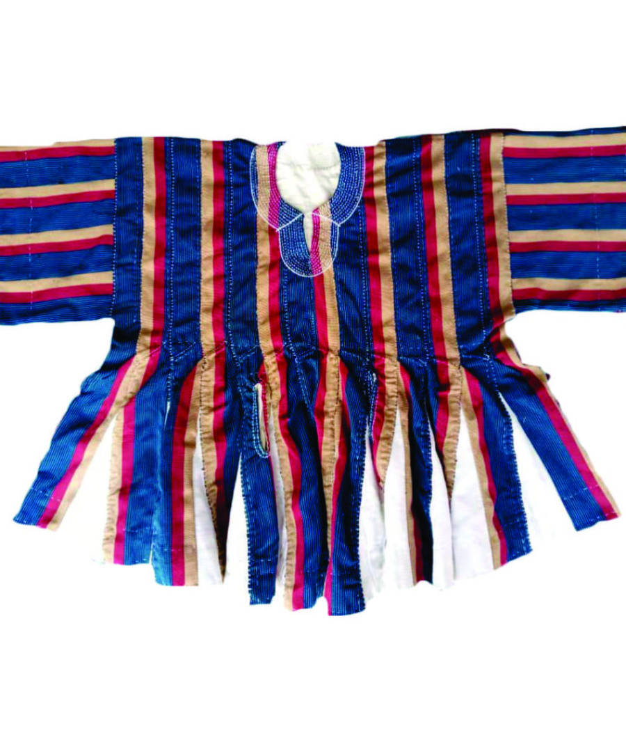 Ewutogma – Northern Smock Blue, Red and Yellow1